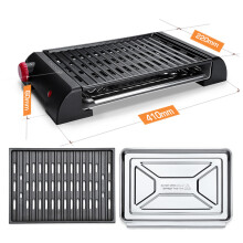 IPRee Electric Barbecue Grill BBQ Gill Outdoor Camping Traveling Smokeless Non-Stick Tabletop BBQ Cooking Stove