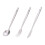 Keith Dinnerware Knife Fork Spoon Titanium Portable Tableware Outdoor Camping Picnic Travel 1
