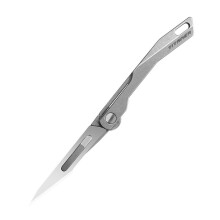 TITANER Mini Folding Knife EDC Tritium Tube Utility Knife Portable Pocket Knife Outdoor Camping Work