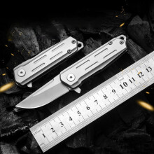 13CM D2 Steel Folding Knife 60HRC Hard Mini EDC Outdoor Survival Tools Pocket Knife for Camping Travel Hunting