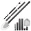 LAOTIE Portable Foldable Multi-function Tri-fold Shovel Outdoor Survival Tool Camping Shovel 1