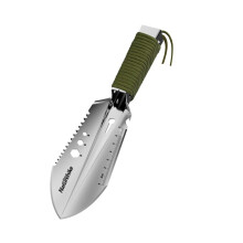 Naturehike 7-in-1 Outdoor Camping Hand Shovel Multifunctional Tool Stainless Steel Shovel Saw Wood Knife Wrench Garden Bonsa