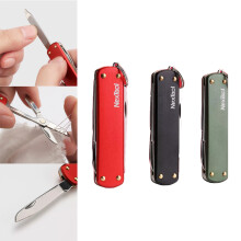 Xiaomi NEXTOOL Multifunctional EDC Knifes Folding Tactical Pocket Knife Keychain Outdoor Survial Hiking Lightweight Scissors Nail Clippers Tools