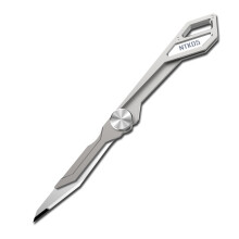 NITECORE NTKO5 97mm 4.7g TC4 Titanium Alloy Ultralight Folding Blade Keychain Folding Blade Buckle