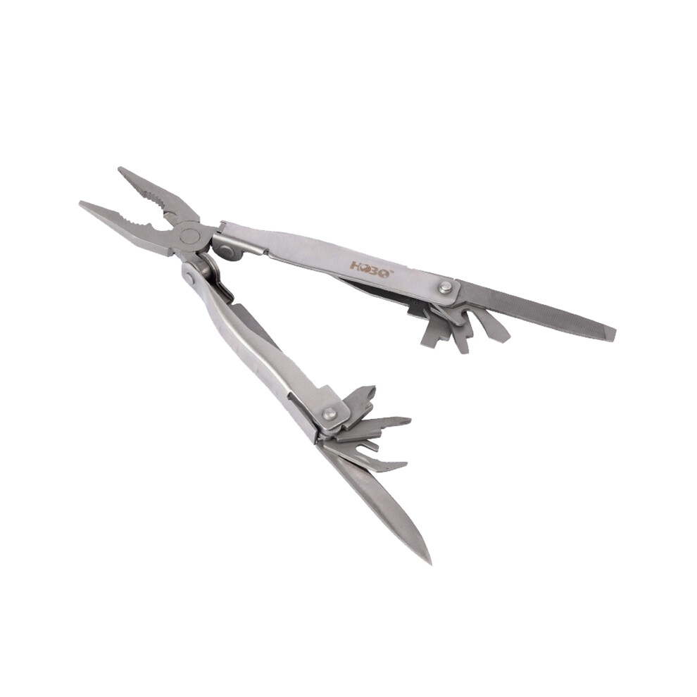 9 In 1 Outdoor Camping Folding Knife File Screwdriver Fishing Pliers Combination Tool 5416768335455