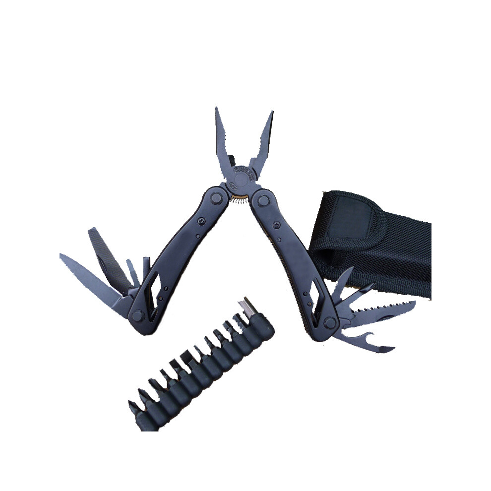 13 In 1 Stainless Steel Multifunction Fishing Pliers Folding Knife Opener Saw Screwdriver Tools 803432901682