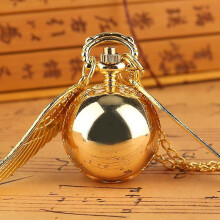 (silver) Little Cute Necklace Top Luxury Smooth Golden Watch Ball Quartz Pocket Watch Pendant With Chain Gifts For Men Women Kids Reloj