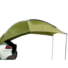 LADUTA 3-4Person Car-Tent Roof Top Tent Camper Canopy Awning Sun Shelter Beach SUV Camping