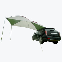 WindTour 4-5 Person Trailer Awning Sun Shelter Auto SUV Awning Canopy Camper Tent Roof Top Camping Car-Tent