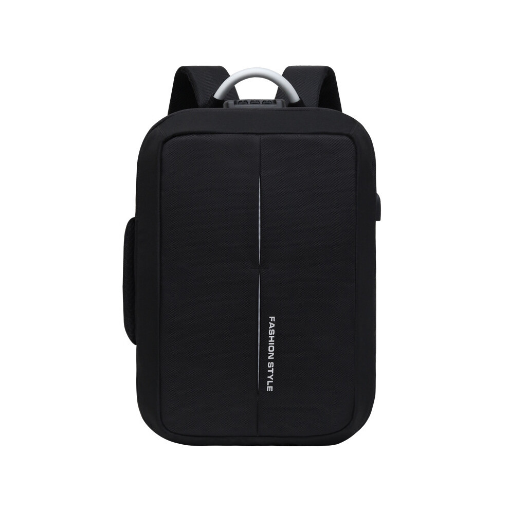 26L Oxford Cloth Usb School Backpack Waterproof 15Inch Laptop Bag Travel Business Bag 6900061863139