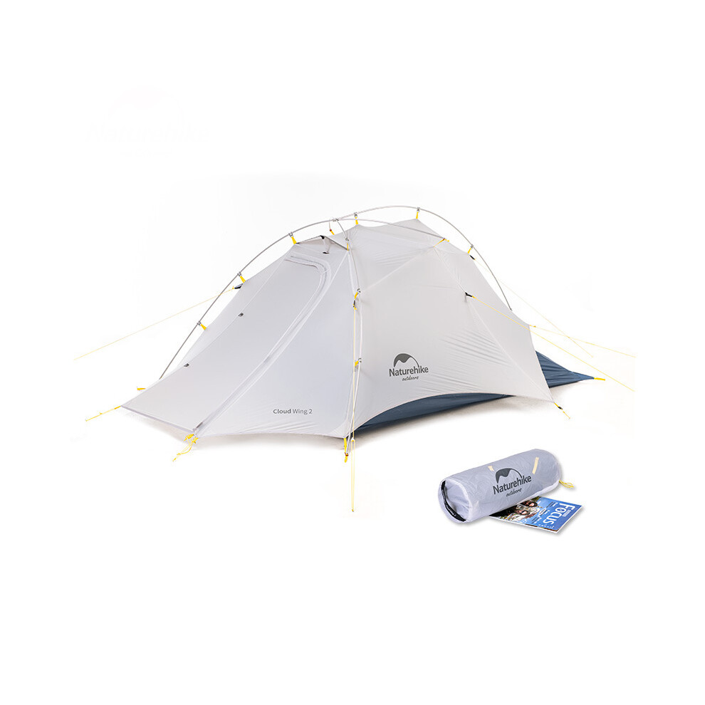 Naturehike NH19ZP083 15D Nylon Ultra-light 2 Person Camping Tent Outdoor Portable Waterproof Hiking Traveling Tent