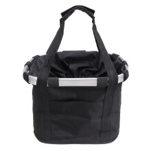 Bicycle Detachable Front Storage Canvas Basket Bike Handlebars Pet Dog Carrier Frame Bag