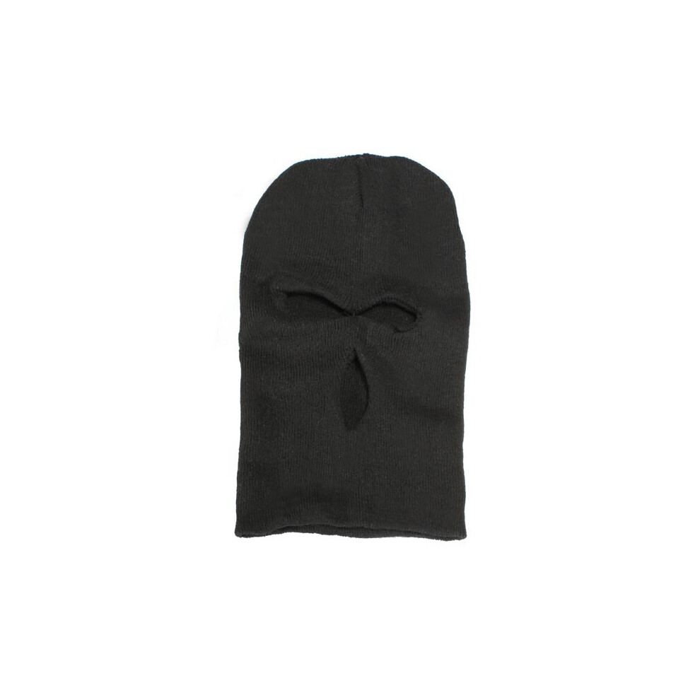 3 Hole Knitted Face Mask Balaclava Hat Ski Army Cap Beanie Hood 885199361824