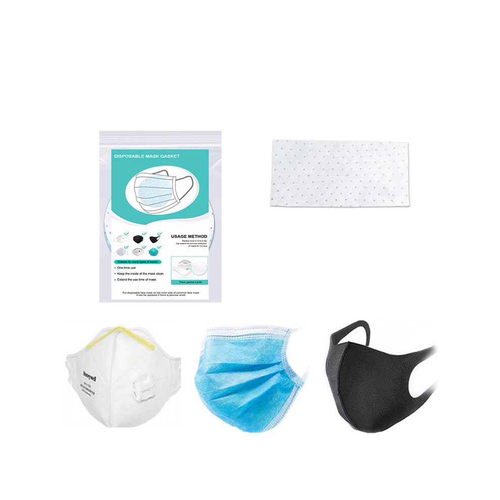 Bikight 500 Disposable Mouth Mask Pad Pm2.5 Filter Protection Pad Comfortable Breathable Face Mask Filter Mat 6900748066785