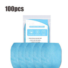 100Pcs 3-Layers Disposable Face Masks Gasket Non-woven Replacement Filtering Pad Breathable Comfortable Cotton Mat