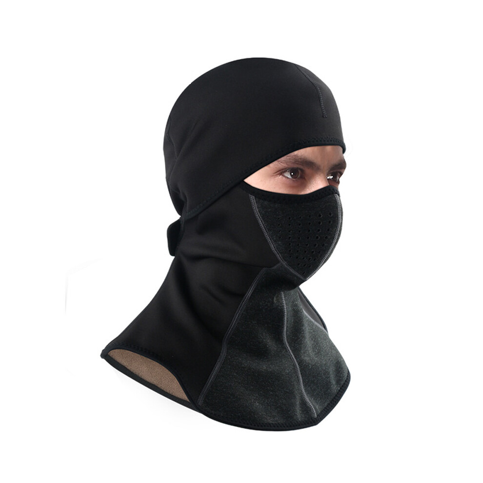 Coolchange Winter Cycling Fleece Thermal Windproof Face Mask Bicycle Skiing Headwear Bike Motorcycle 702411894352
