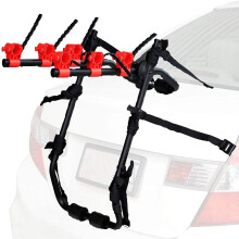 BIKIGHT Car Rear Bike Rack Compatible 3 Bike Universal Carrier Bicycle Trunk Fit for Most Cars Max Load 45kg