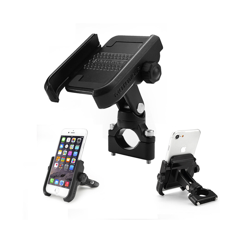 Bikight Bicycle Electiric Cars Motorcycles Scooters Phone Holder Universal For Iphone 8 Gps Black/Silver 6900349500107