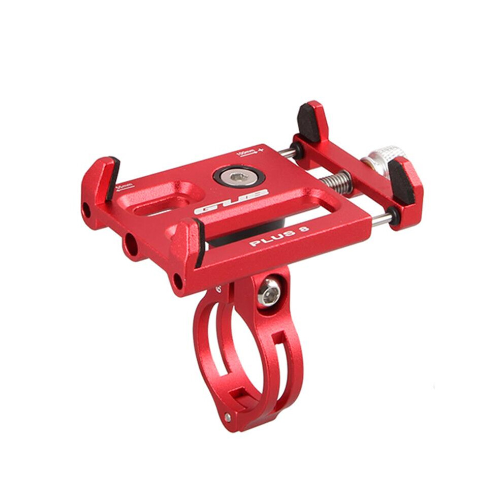 Gub Plus8 Bike Handlebar Mount Holder Aluminum Rotatable Phone Bracket 3.5-6.2 Inch Cell Phone Mount Black/Red 791313929736