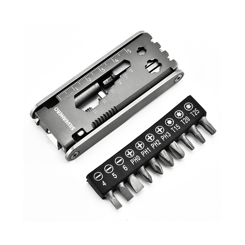 Laotie Multifunctional Tools Mini Bike Tool 15 In 1 Outdoor Home Camping Hiking Portable Tool 6906139231336