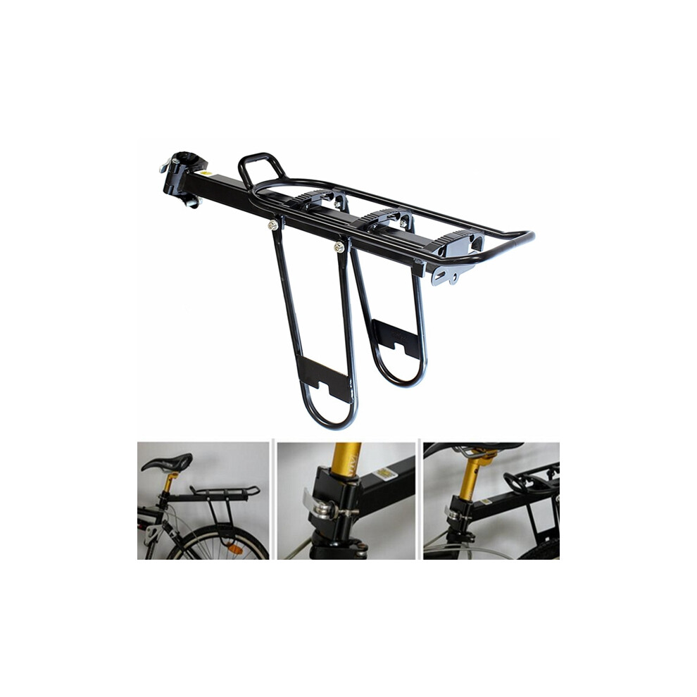 Bike Bicycle Cycling Quick Release Rear Rack Seat Post Pannier Carrier Luggage
