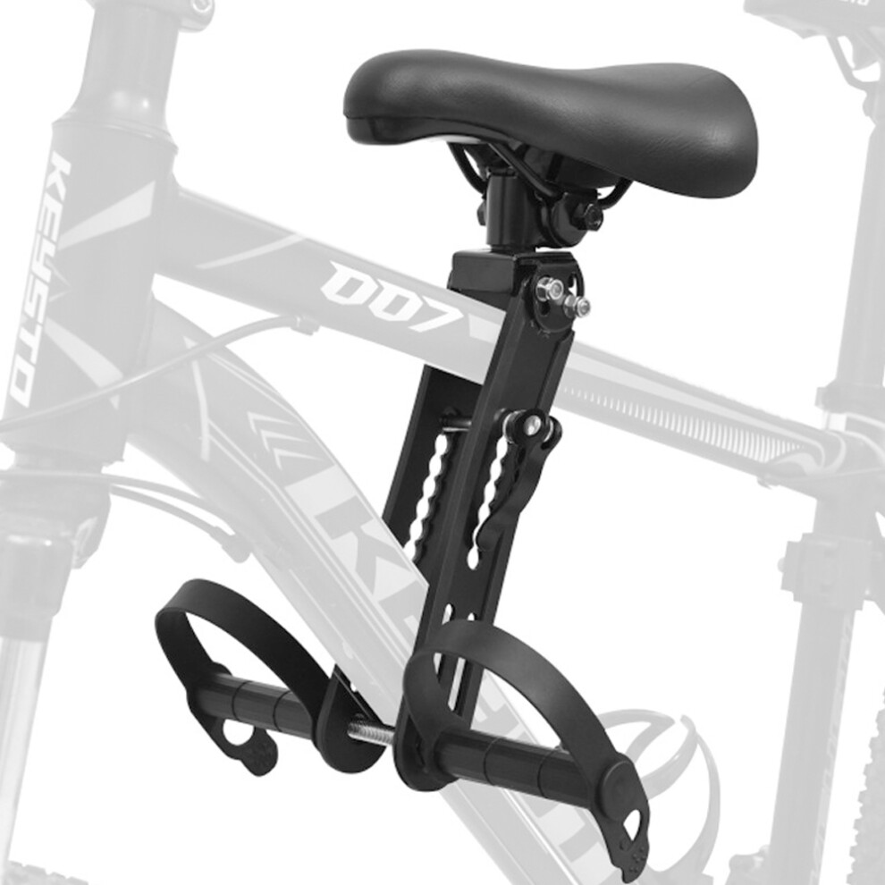 Bike Kids Seat Mountain Bikes Front Mounted Saddles Handrail Bracket for Children 2-5 Years Max Load 48 Pound