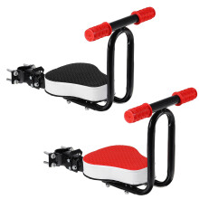 BIKIGHT Bicycle Kids Chair Sport Seat Foldable Bike Front Seat With Thickened Child Padded Saddles Electric Scooter Motorcycle Children Seat