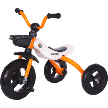 Folding Kids Tricycle Toddlers Bicycle Portable Exercise Trike for Boys Girls 55 lbs Age 3-5 Years