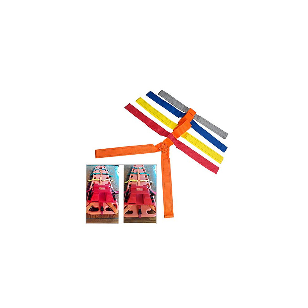 Backboard Color Coded Spider Strap For Spine Support Board Stretcher Immobilization Spinal Fixation