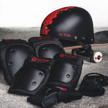 ACTON 7Pcs Cycling Helmet Sports Protective Gear Shockproof Elbow Knee Hand Pads Safety Suit From Xiaomi Youpin