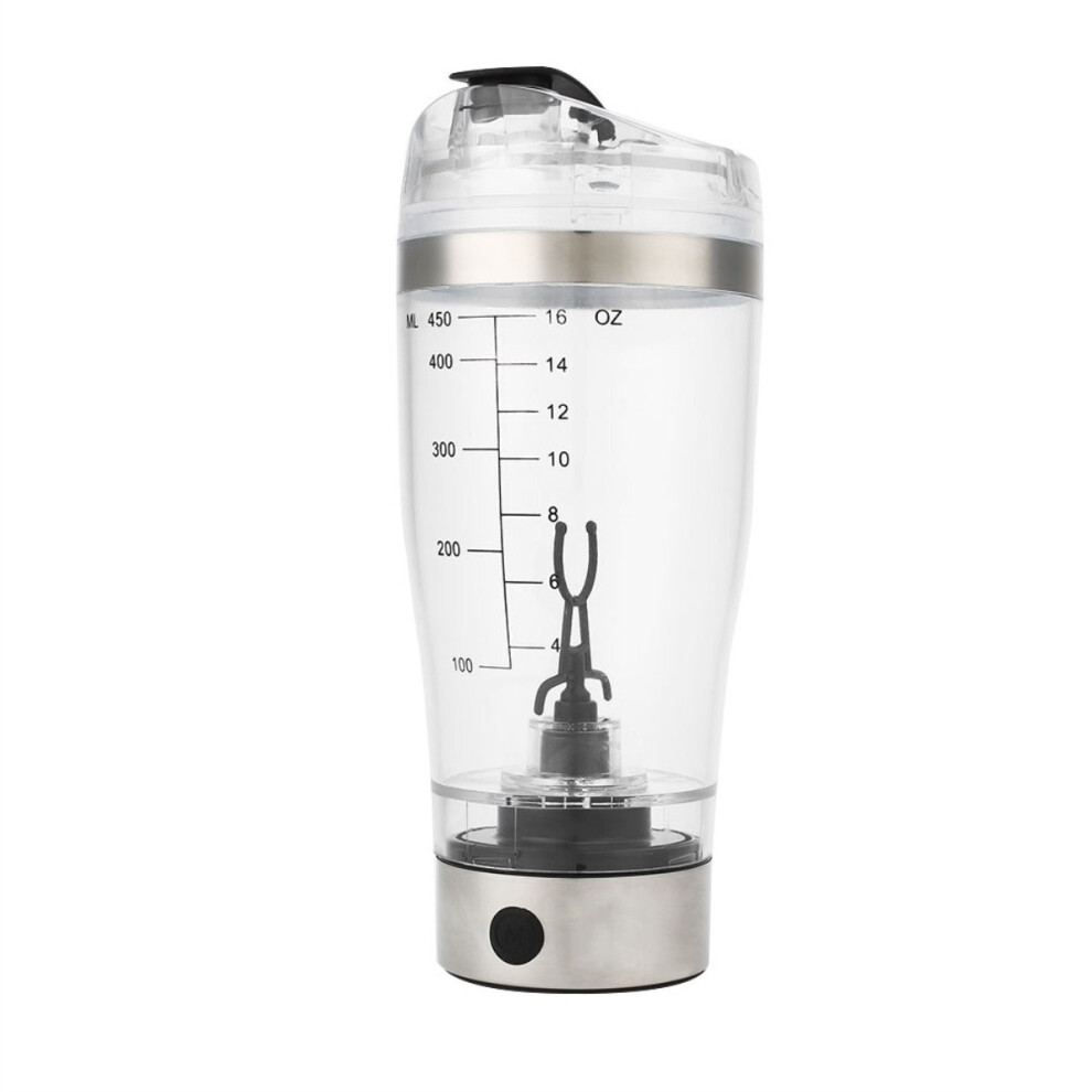 450ML USB Charging Electric Shaker Cup Blender Detachable Mixing Cup Fitness Protein Powder Shake Cup