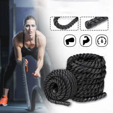 38mmx3m Heavy Battle Rope Fitness Climbing Strength Training Undulation Exercise Tools