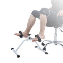 Foldable Fitness Bicycle Household Mini Exercise Bike Body Gym Machine with Anti-slip Pedal Hand Leg Rehabilitation Equipment