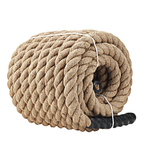 50/40/30ft 38mm Heavy Battle Rope Climbing Strength Training Undulation Exercise Tools 2