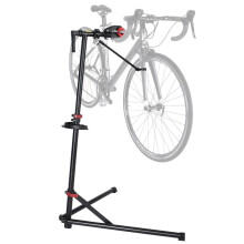 Iron Bike Repair Stand 90.5-146.5cm Adjustable Bike Storage Rack Bike Rack Holder Bicycle Repair Tools Max Load 25kg
