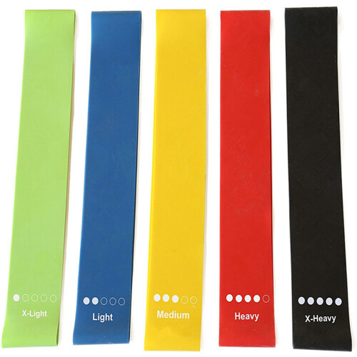 KALOAD Resistance Loop Fitness Exercise Bands with Instruction Guide Carry Bag Fit Simplify 2