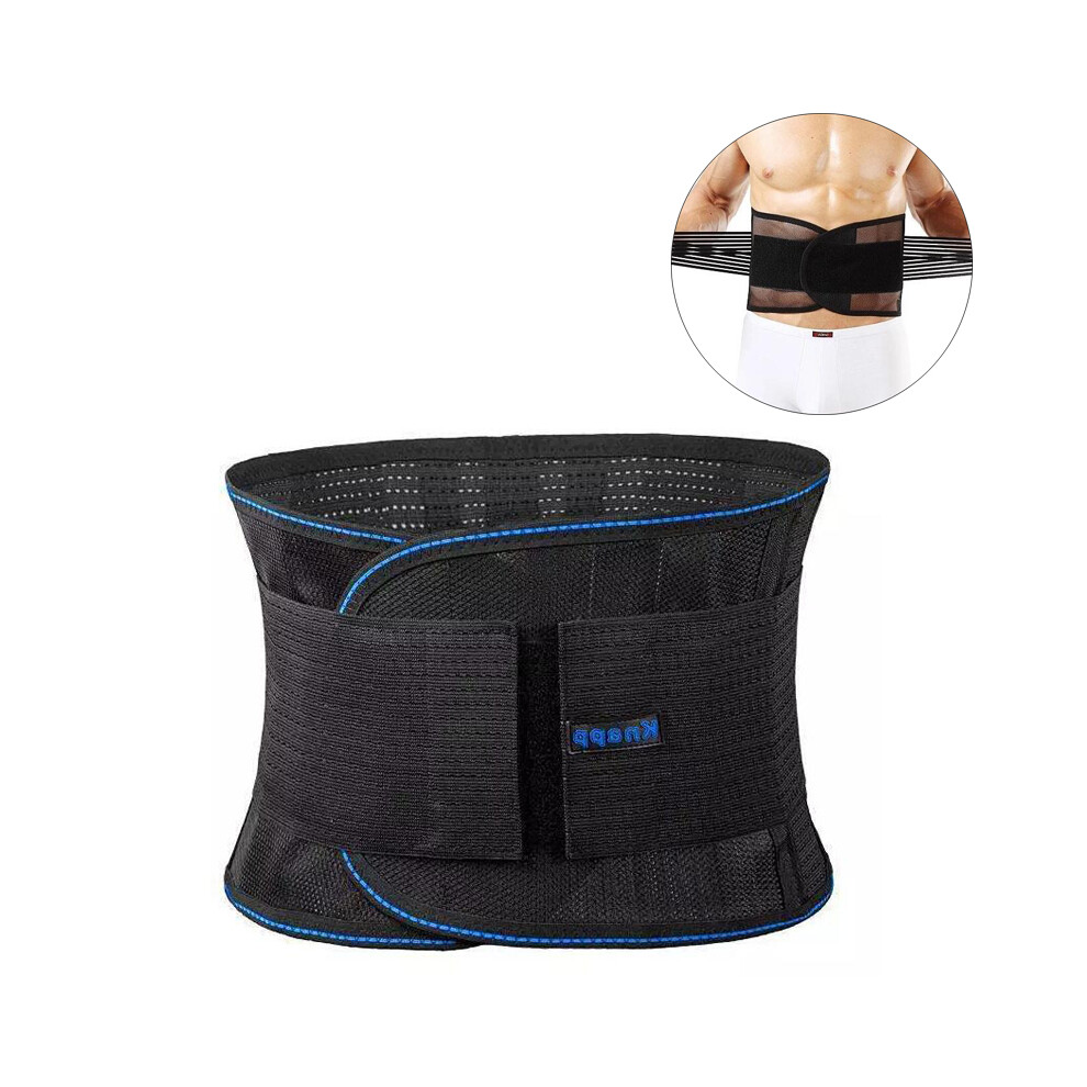 KALOAD Fitness Protection Belt Waist Support Belt Lumbar Back Posture Corrector Stress Relaxation