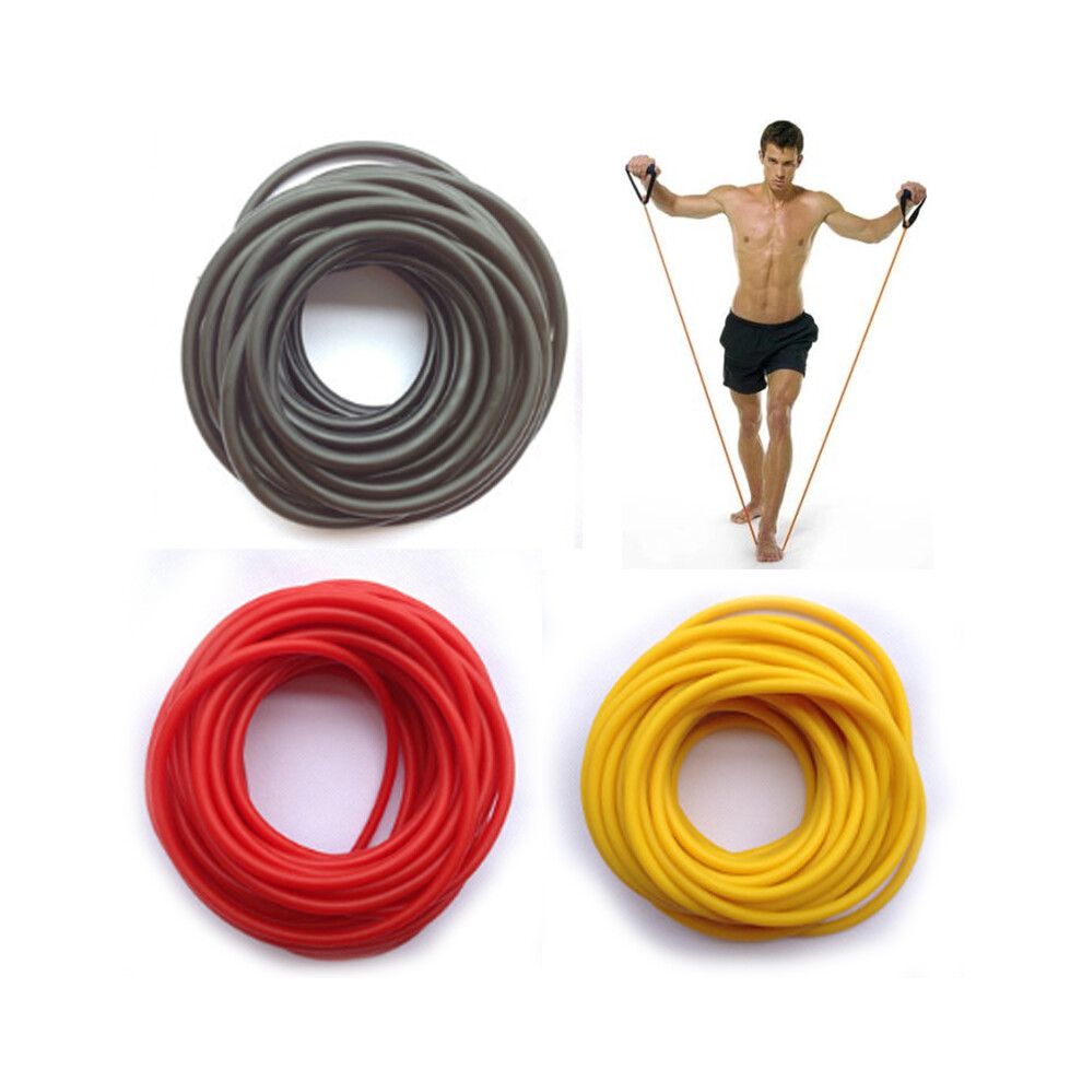 2.5m Rubber Resistance Bands Workout Bands Exercise Fitness Gym Rubber Tube