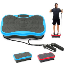 Vibration Platform Plate Slim Vibration Machine 99 Gear Adjustable Home Gym Fitness with Resistance Bands