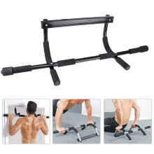 Indoor Fitness Door Frame Pull Up Bar Wall Chin Up Bar Adjustable Training Horizontal Bar For Home Workout Equipment