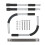 Multifunctional Pull Up Bar Multi-Grip Upper Body Workout Bar Strength Training Bars Home Gym 6