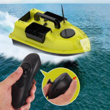ZANLURE D18 RC Boat Smart Fishing Bait Boat 500M 7.4V 5200mAh 3 Hoppers Fish Finder Boat Kit for Outdoor Fishing Hunting