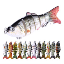 ZANLURE 10CM 18g Simulation Bait Freshwater Fishing And Sea Fishing Universal Multi-section lures Rattle Bead Lures Fishing Lure