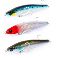 ZANLURE 90MM 15G Light And Saltwater Dual Purpose Long Cast Sinking Lead Bait All Swimming Layers With Hooks Trembling Sinking Lures
