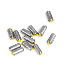 LEO 27884 50pcs Fishing Lead Sinker Sea Fishing Tackle Weight 4G Fishing Lead Sinker
