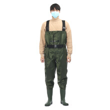 Outdoor Breathable Wader Pants Fishing Waders Durable Comfortable Stocking Foot Chest Pants Fishing Apparels For Men
