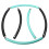 8-Sections Weighted Exercise Hoop for Adults, Folding Detachable Fitness Hoops Exercise Workout Slimming Ring 4