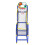 Children Indoor Outdoor Basketball Set Backboard Basket Ball 4