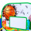 Children Indoor Outdoor Basketball Set Backboard Basket Ball 7