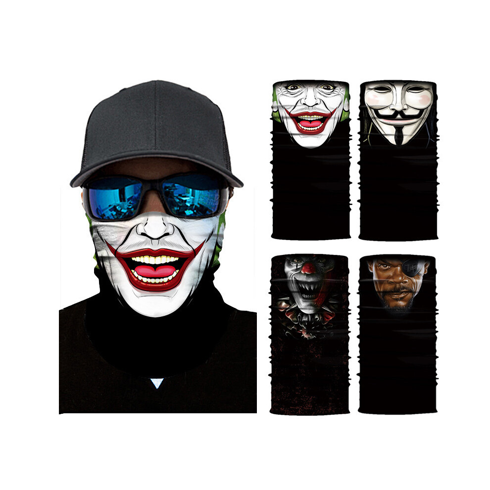 3D Digital Printing Multifunction Sun Dust Bandanas,Headscarf,Face Scarf Cover Mask ,Headband,Dust-Proof Uv Protection Neck Gaiter 6900067363466
